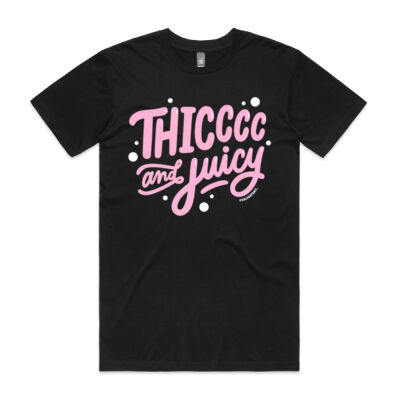 Thicccc and Juicy - MENS Staple Tee Thumbnail
